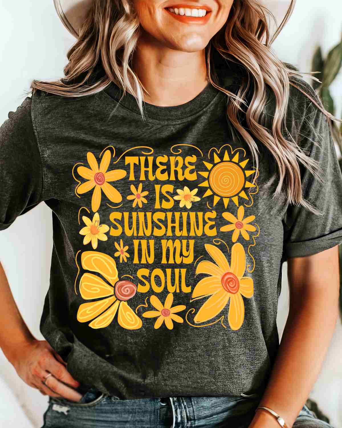 There is Sunshine in My Soul DTF Transfer