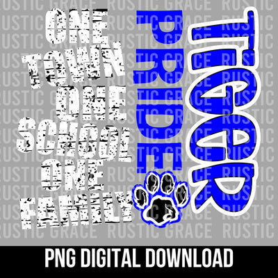 One Town Tiger Pride Digital Download