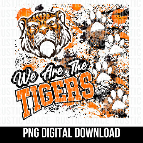 We Are The Tigers Splatter Digital Download