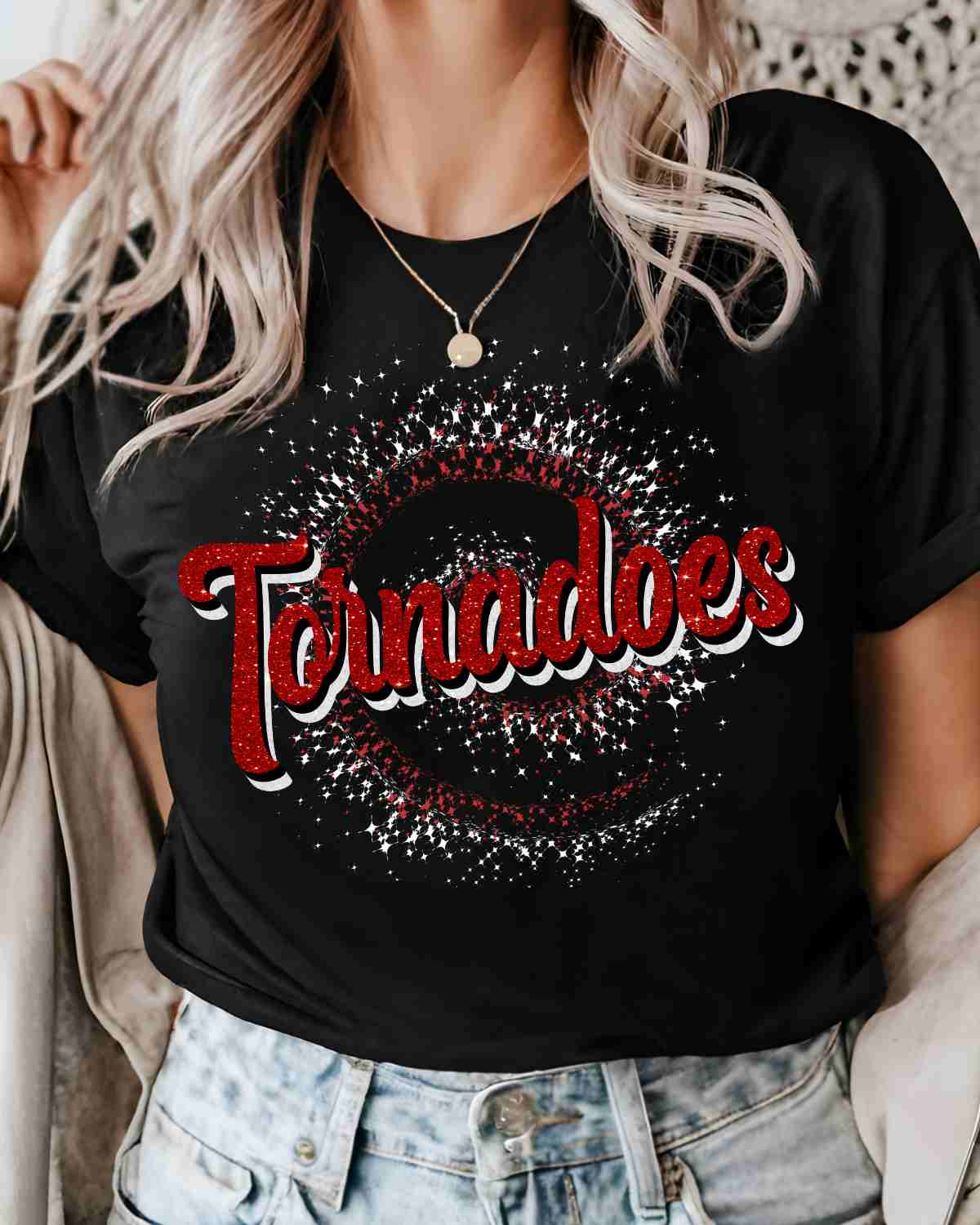 Tornadoes Swirl DTF Transfer