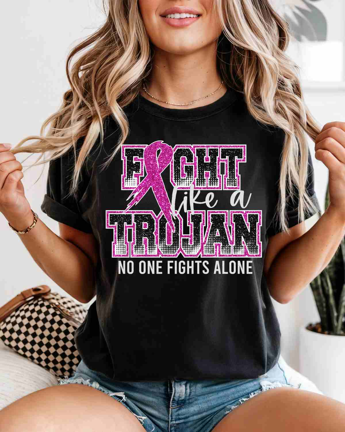 Fight Like a Trojan DTF Transfer