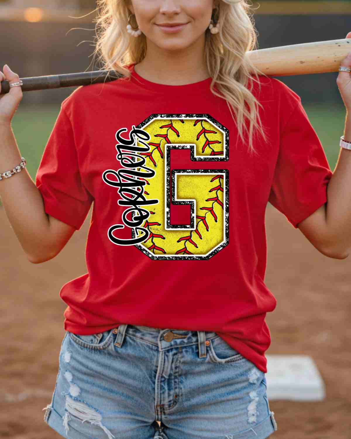 Generals Softball Letter DTF Transfer - Rustic Grace Heat Transfer Company