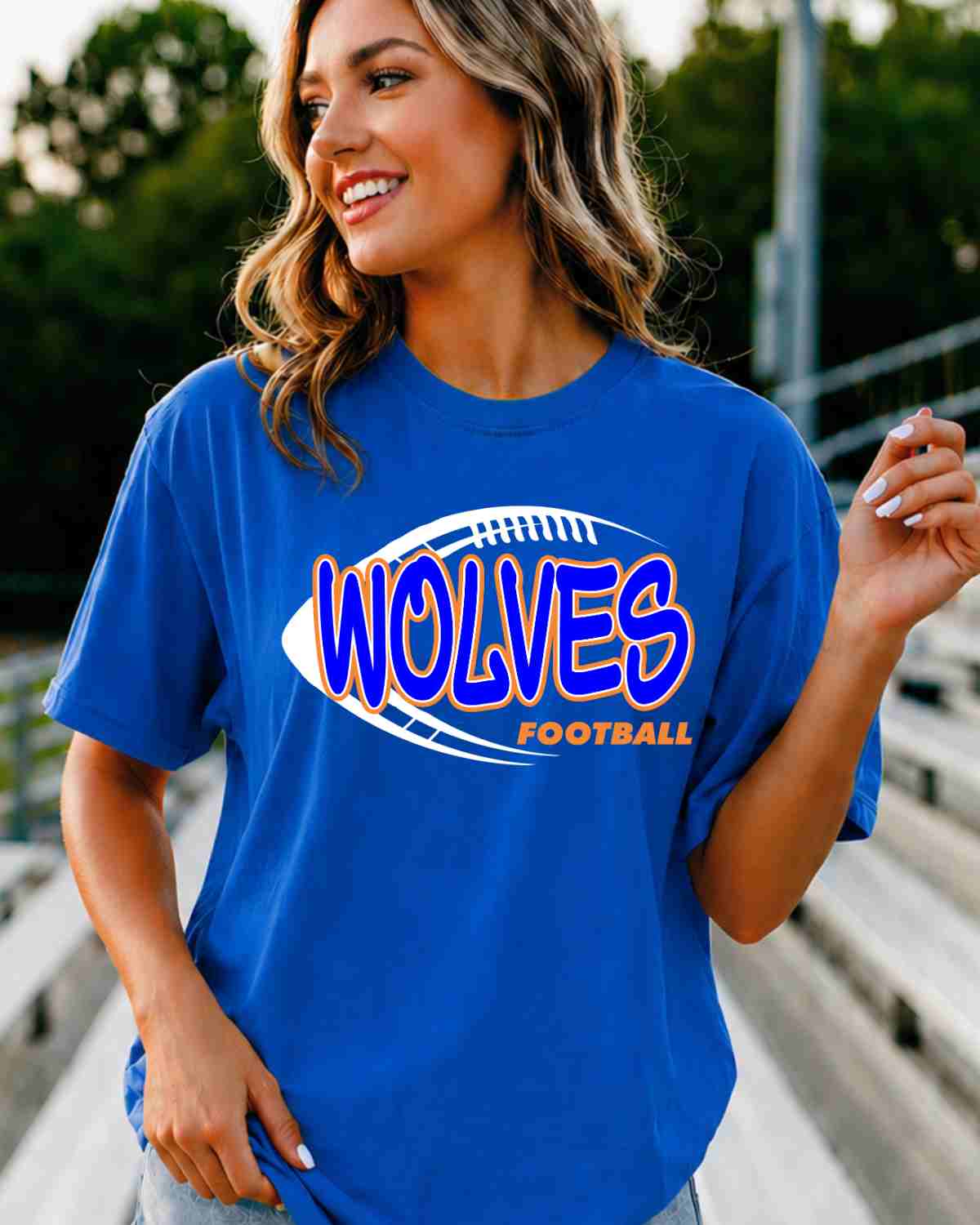 Wolves Football Graffiti DTF Transfer