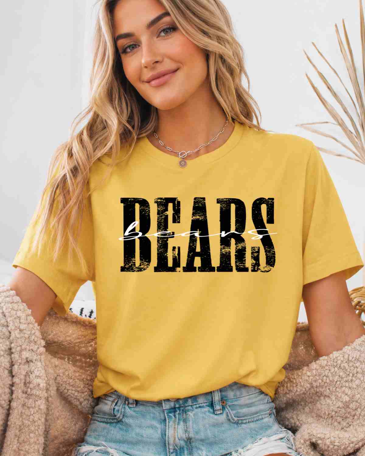 Custom Mascot Distressed Word DTF Transfer
