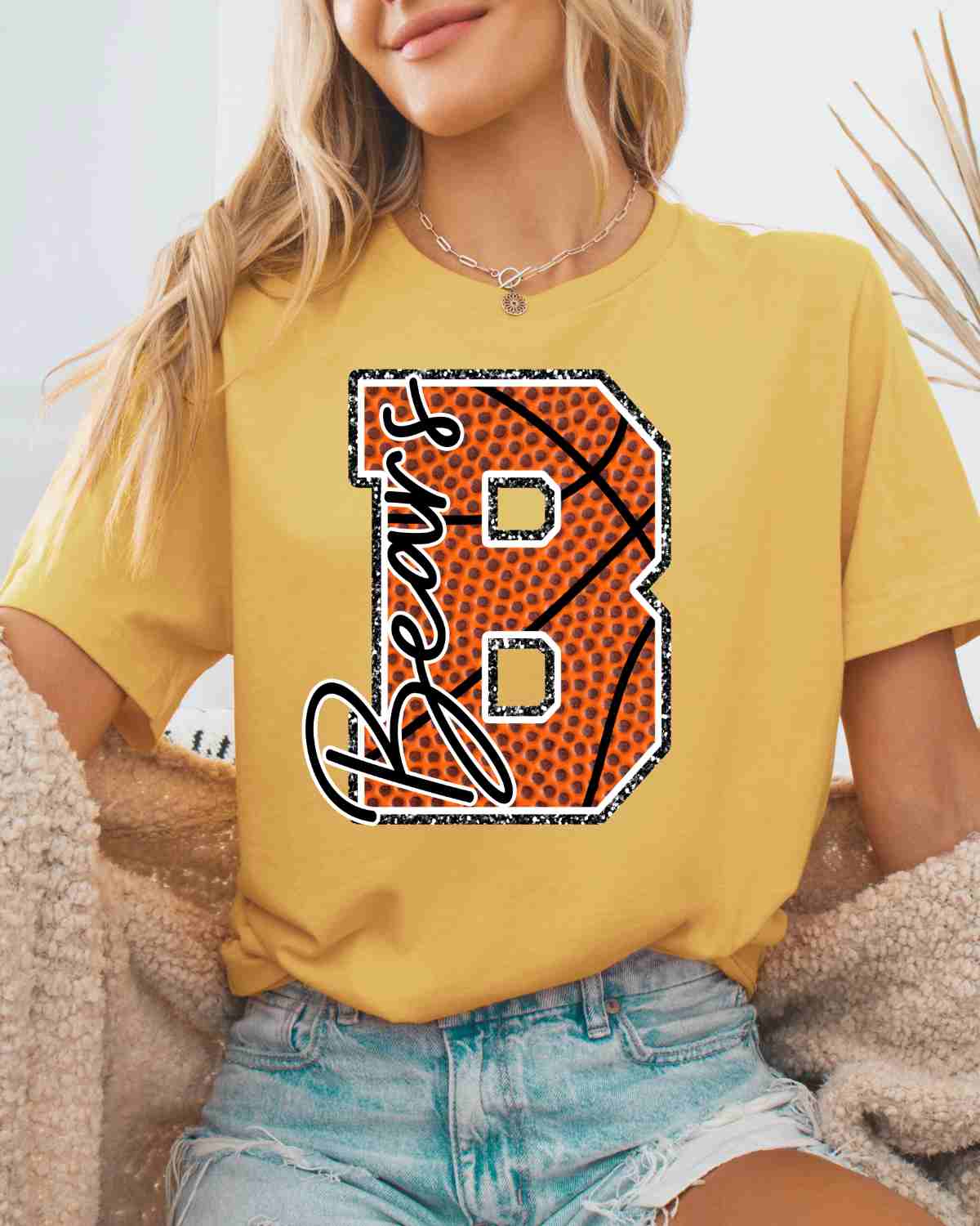 Bears Basketball Letter DTF Transfer