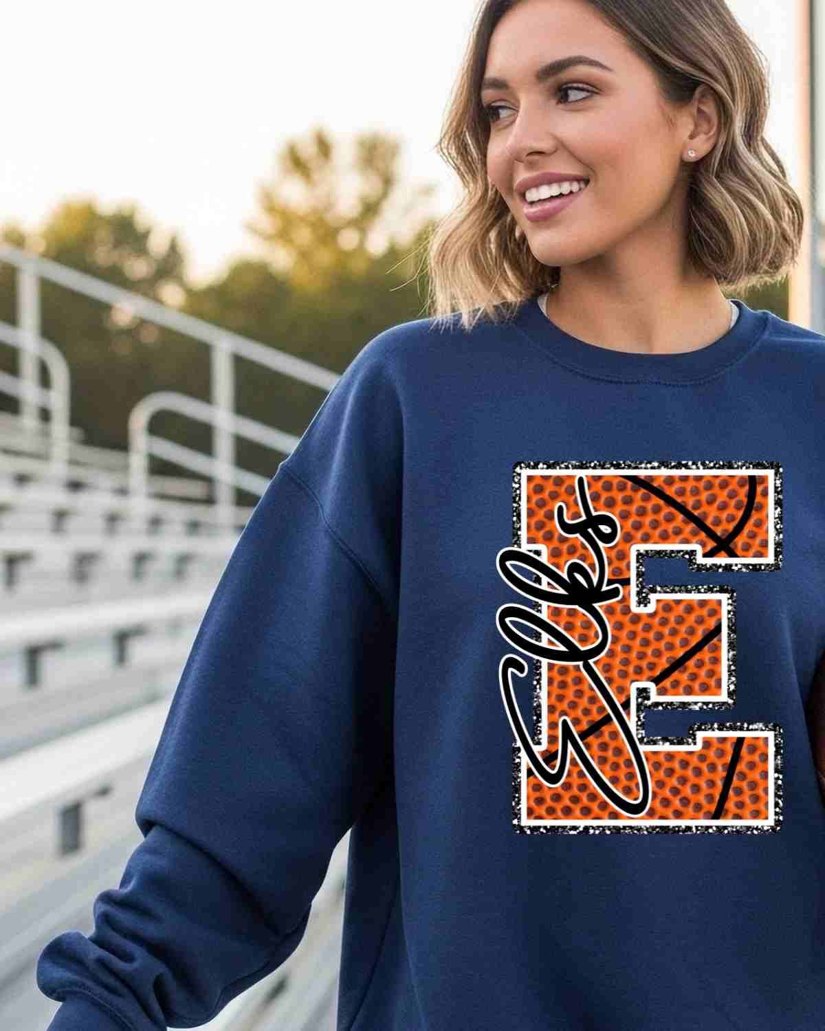 Elks Basketball Letter DTF Transfer