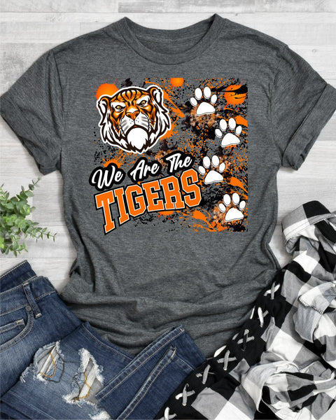 We Are the Tigers Splatter DTF Transfer