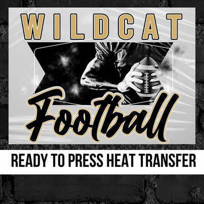 Wildcat Football Photo DTF Transfer