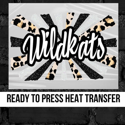 Wildkats Starburst DTF Transfer