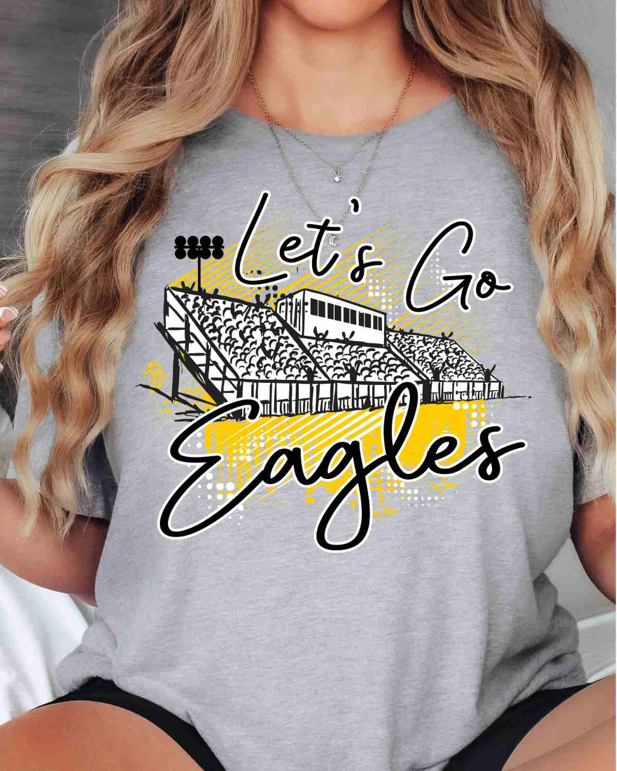 Let's Go Eagles Stadium DTF Transfer