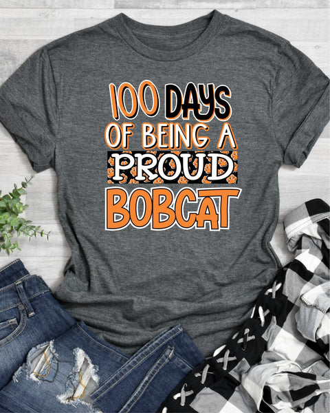 100 Days of Being a Bobcat Transfer - Rustic Grace Heat Transfer Company