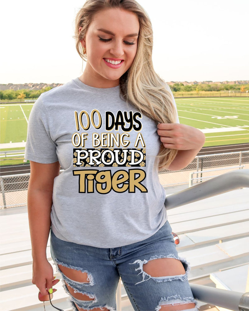 100 Days of Being a Tiger Heat DTF Transfer