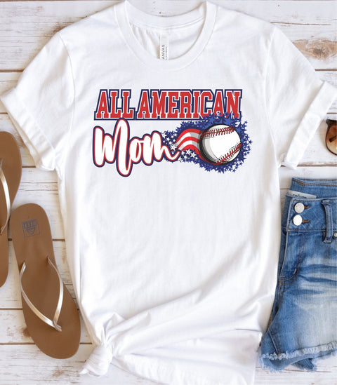 All American Baseball Mom Digital Download