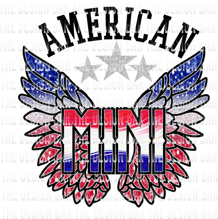 American Mini Wings Digital Download