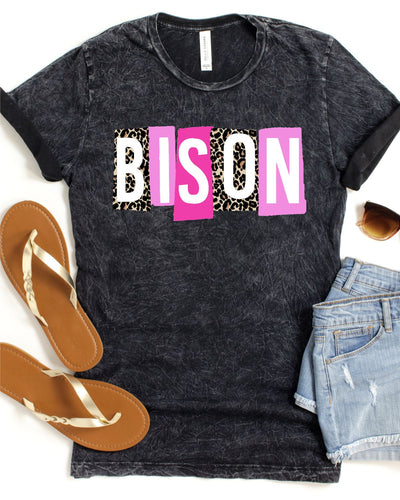 Bison Pink Word Transfer - Rustic Grace Heat Transfer Company