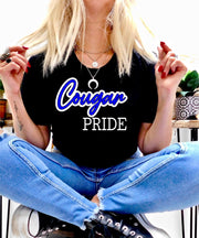 Cougar Pride DTF Transfer