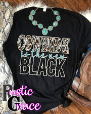 Cowhide is the new Black Transfer - Rustic Grace Heat Transfer Company