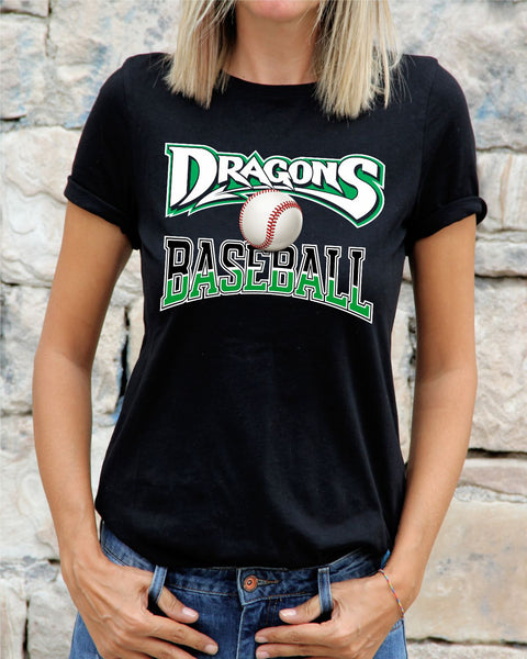 Dragons Baseball Transfer - Rustic Grace Heat Transfer Company