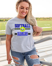 Eagles Softball Leave it All on the Field Transfer - Rustic Grace Heat Transfer Company