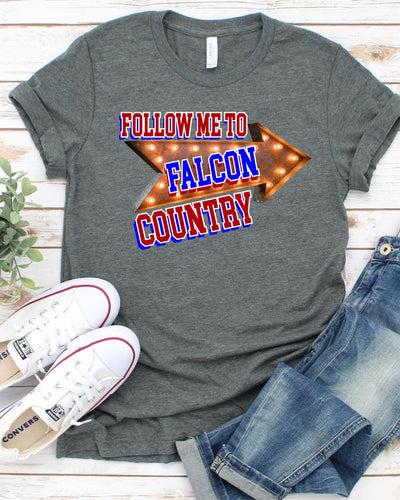 Follow Me to Falcon Country Transfer - Rustic Grace Heat Transfer Company