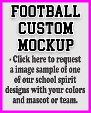 Football Custom Mock-Up Request - Rustic Grace Heat Transfer Company