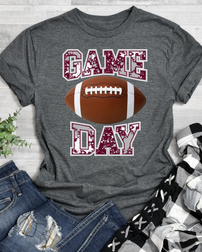 Game Day with Football Transfer - Rustic Grace Heat Transfer Company
