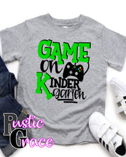 Game On School Grade Transfer - Rustic Grace Heat Transfer Company
