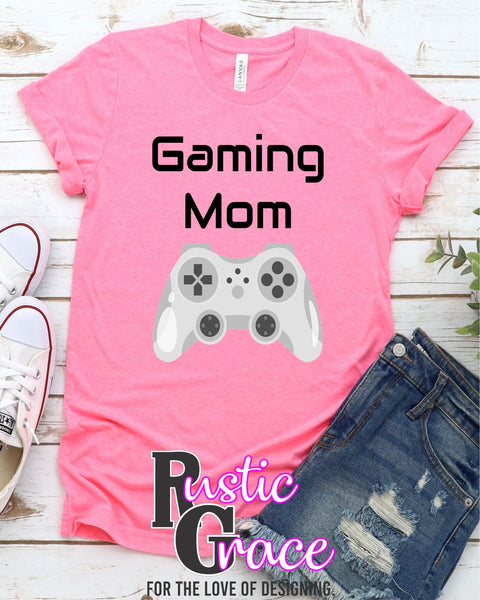 Gamer Mom Transfer - Rustic Grace Heat Transfer Company