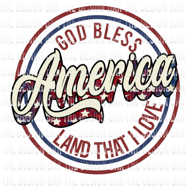 God Bless America Land that I Love Digital Download