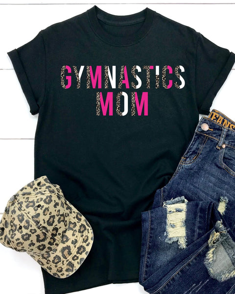 Gymnastics Mom Transfer - Rustic Grace Heat Transfer Company