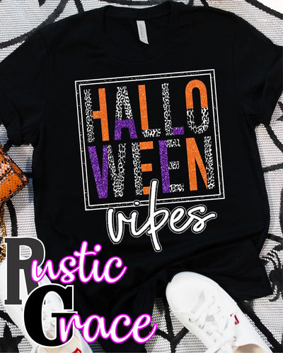Halloween Vibes Transfer - Rustic Grace Heat Transfer Company