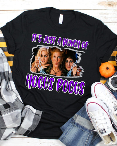 It's Just a Bunch of Hocus Pocus Photo Transfer - Rustic Grace Heat Transfer Company