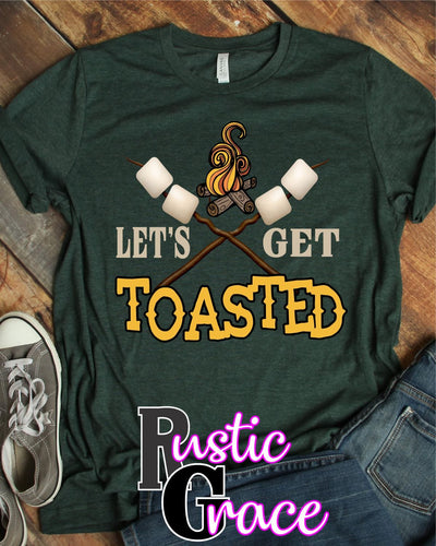 Let's Get Toasted Transfer - Rustic Grace Heat Transfer Company