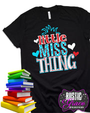 Little Miss Thing Transfer - Rustic Grace Heat Transfer Company