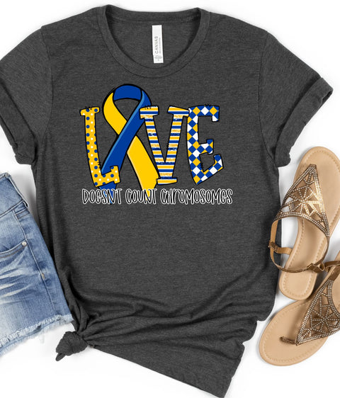 Love Doesn't Count Chromosomes DTF Transfer