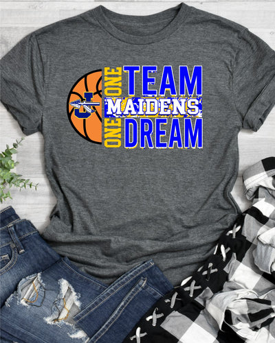 One Team One Dream Maidens Basketball DTF Transfer