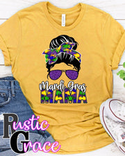 Mardi Gras Mama Transfer - Rustic Grace Heat Transfer Company