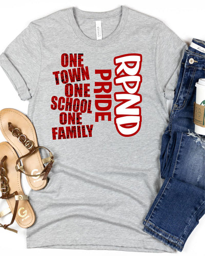 One Town One School RPND Pride Transfer