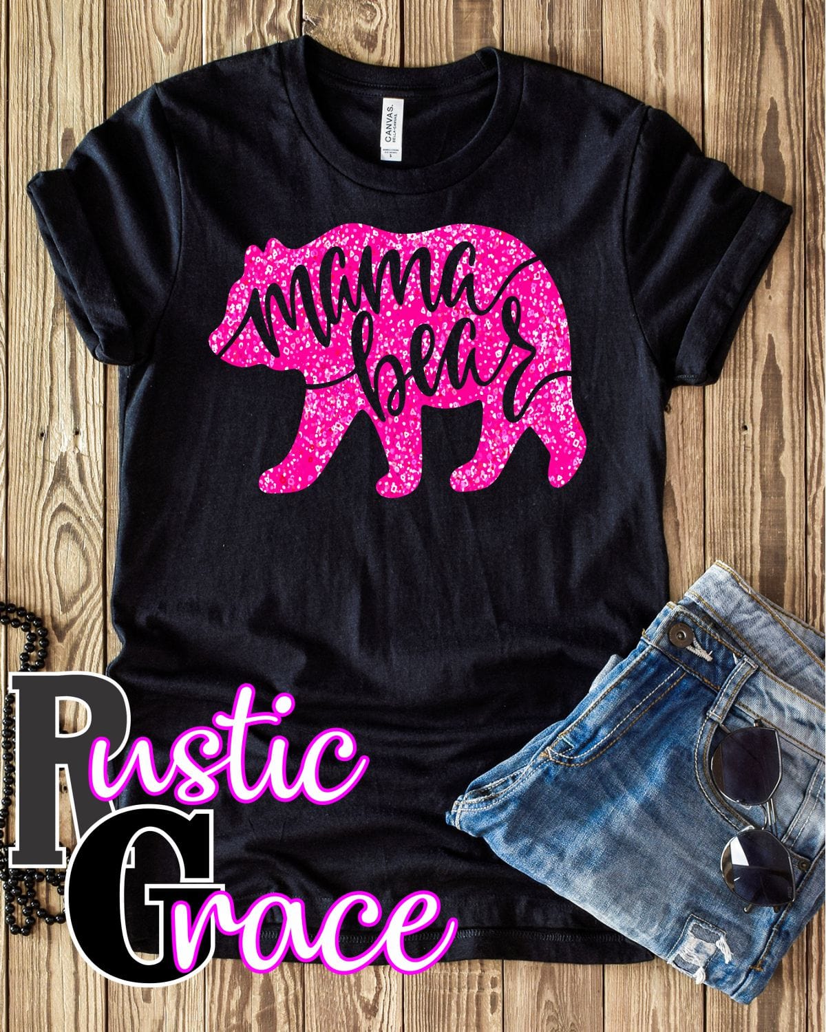 vinyl mama bear shirt