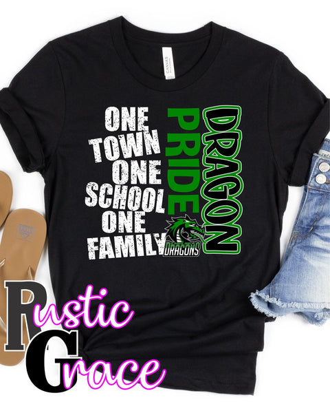 Rustic Grace Boutique Transfers One Town One School Chelsea Dragons Transfer heat transfers vinyl transfers iron on transfers screenprint transfer sublimation transfer dtf transfers digital laser transfers white toner transfers heat press transfers