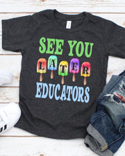 Rustic Grace Boutique Transfers See You Later Educators Transfer heat transfers vinyl transfers iron on transfers screenprint transfer sublimation transfer dtf transfers digital laser transfers white toner transfers heat press transfers