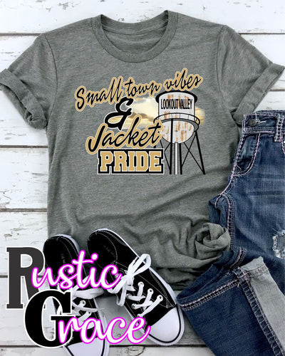 Rustic Grace Boutique Transfers Small Town Vibes & Lookout Valley Jacket Pride Transfer heat transfers vinyl transfers iron on transfers screenprint transfer sublimation transfer dtf transfers digital laser transfers white toner transfers heat press transfers