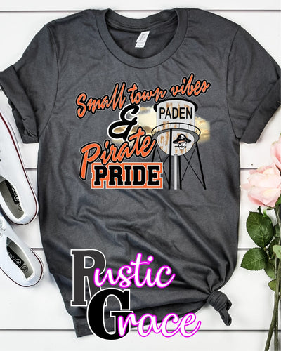 Rustic Grace Boutique Transfers Small Town Vibes & Paden Pirate Pride Transfer heat transfers vinyl transfers iron on transfers screenprint transfer sublimation transfer dtf transfers digital laser transfers white toner transfers heat press transfers