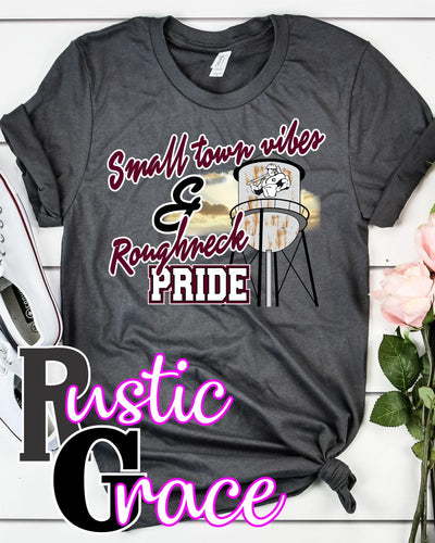 Rustic Grace Boutique Transfers Small Town Vibes & Roughneck Pride Transfer heat transfers vinyl transfers iron on transfers screenprint transfer sublimation transfer dtf transfers digital laser transfers white toner transfers heat press transfers
