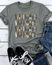 Rustic Grace Boutique Transfers Wildcats Repeating Split Lettering Transfer heat transfers vinyl transfers iron on transfers screenprint transfer sublimation transfer dtf transfers digital laser transfers white toner transfers heat press transfers