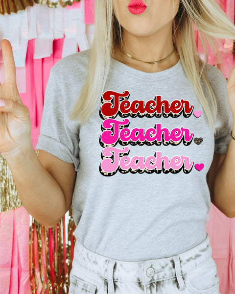 Teacher Valentine Repeating Transfer