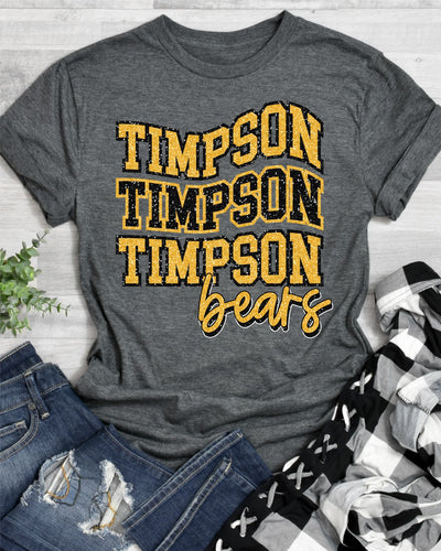 Timpson Bears Swerve Word DTF Transfer