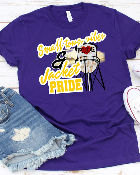 Small Town Vibes & Trousdale Jacket Pride Transfer