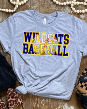 Wildcats Baseball Words DTF Transfer